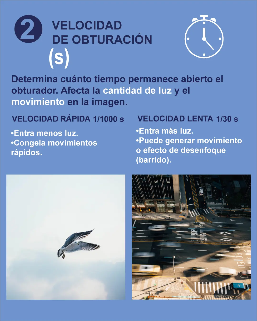 3 parámetros clave para dominar tu camara